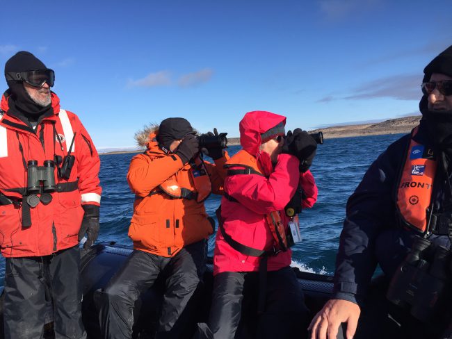 on the zodiac ... windy and cold